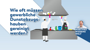 Wie oft müssen gewerbliche Dunstabzugshauben gereinigt werden?
