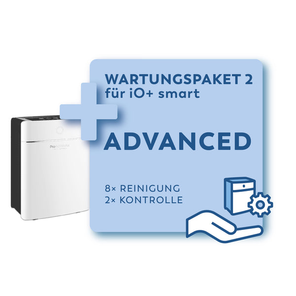 Wartungsvertrag iO+ smart Paket 2: Advanced