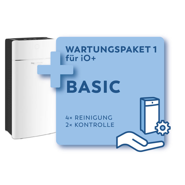 Wartungsvertrag iO+ Paket 1: Basic