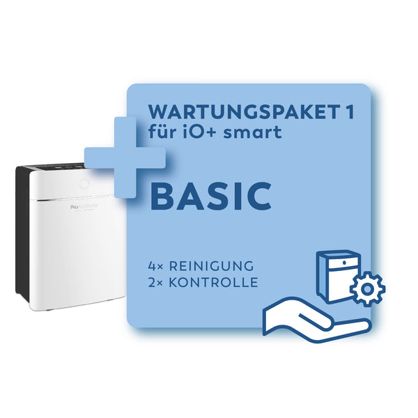 Wartungsvertrag iO+ smart Paket 1: Basic
