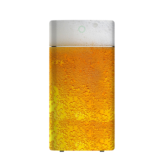 iO+ mit individueller Beklebung  - Bier - ProActiveAir